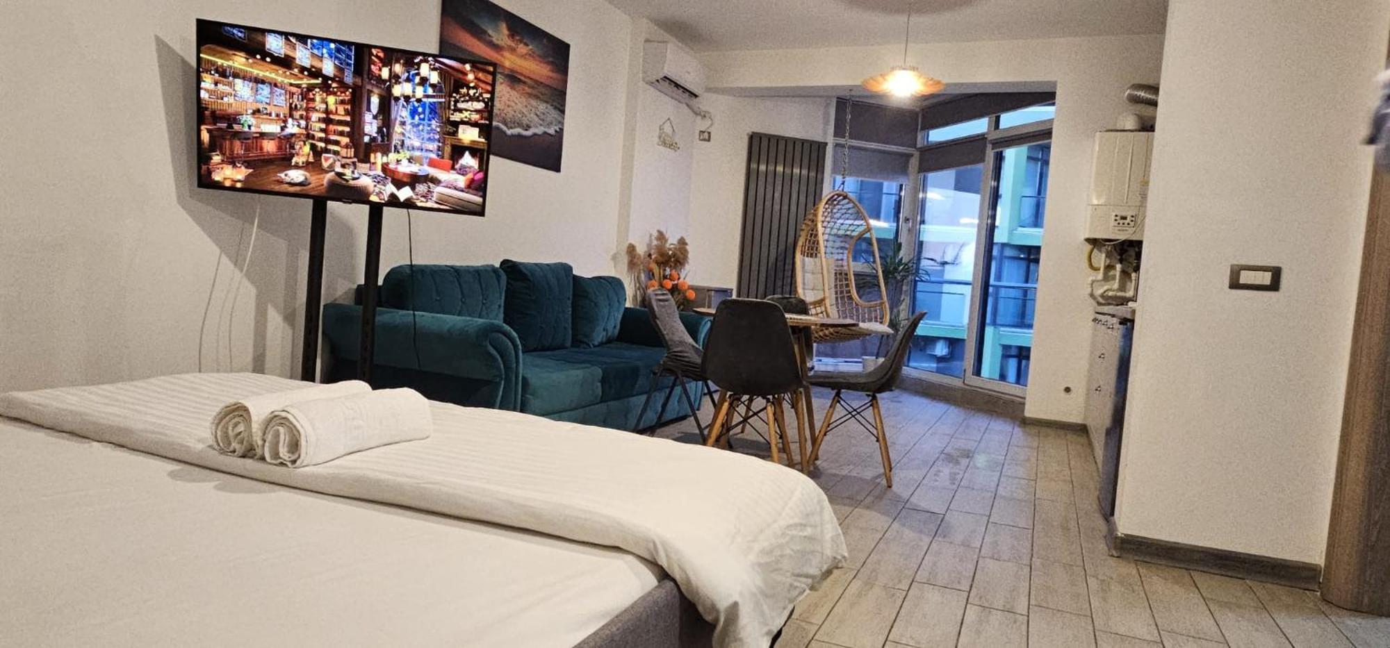 Luxury Suite Alezzi Beach Apartment Piscina Incalzita Sauna Jacuzzi Parking Năvodari Kültér fotó
